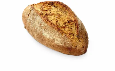 Daigintų ruginių grūdų bagetė su morkomis